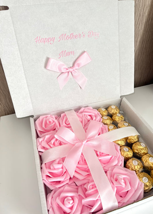 Personalised Ferrero Rocher Rose Chocolate Boxes