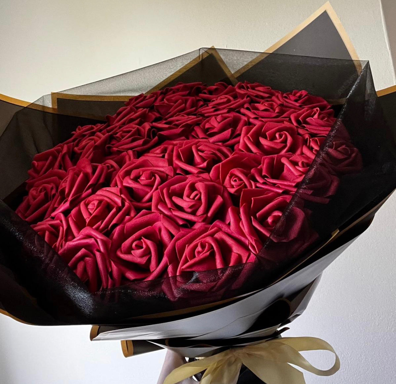 Classic Red Eternal Rose Flower Bouquet