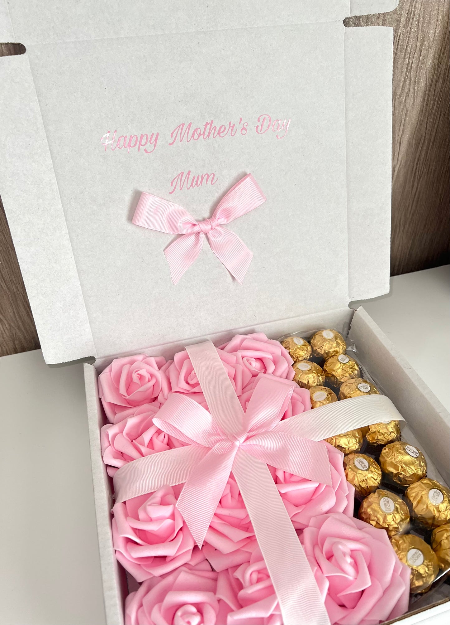 Personalised Ferrero Rocher Rose Chocolate Boxes