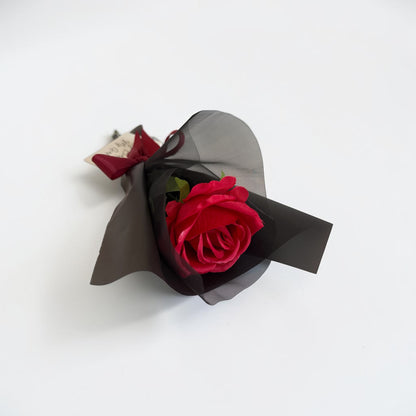 Personalised Single Red Rose Gift