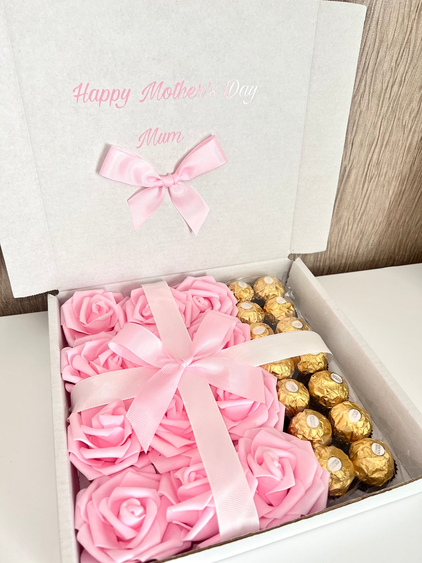 Personalised Ferrero Rocher Rose Chocolate Boxes