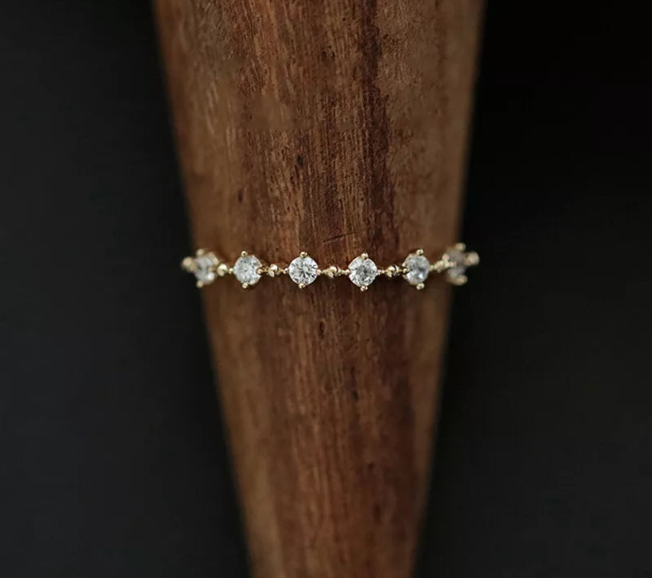 Gold Band Women’s Dainty Ring