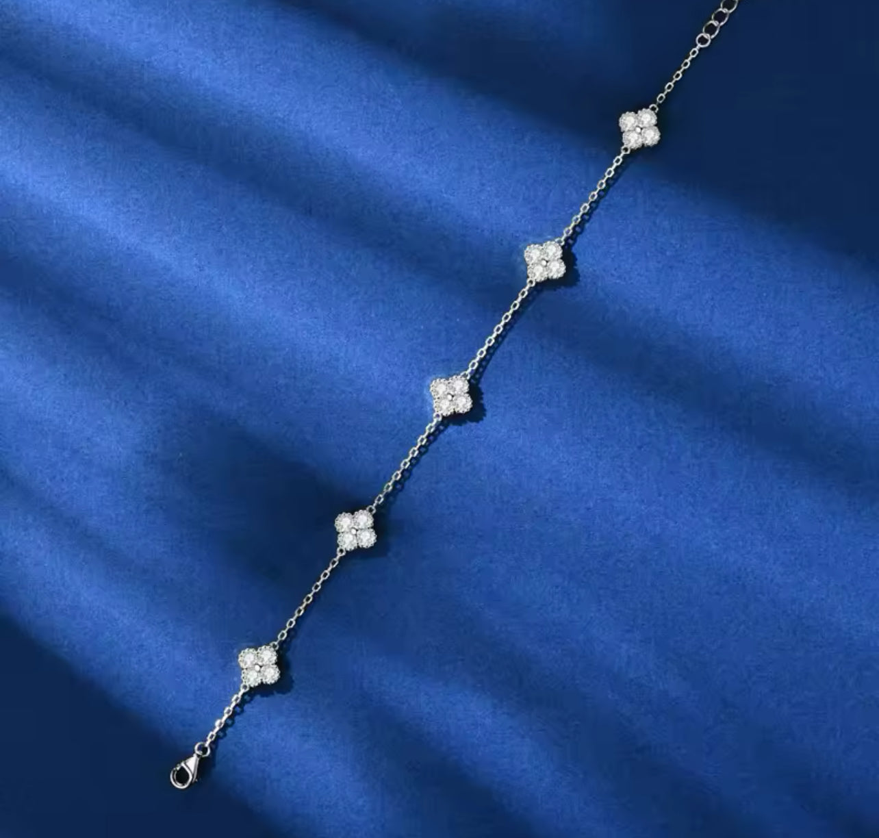 Sterling Silver / Gold Clover Bracelets